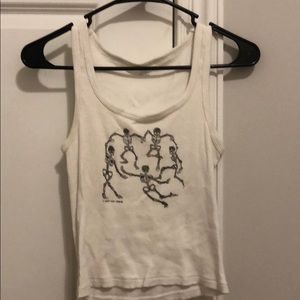 Brandy Melville Skeleton Tank